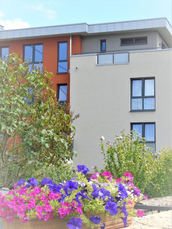 Johannishof Wein-Cafe & Gaestehaus Langsur Exterior foto